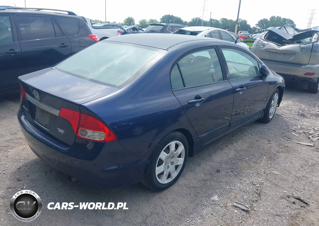 2009 Honda Civic Lx VIN:1HGFA15549L000338 - 4