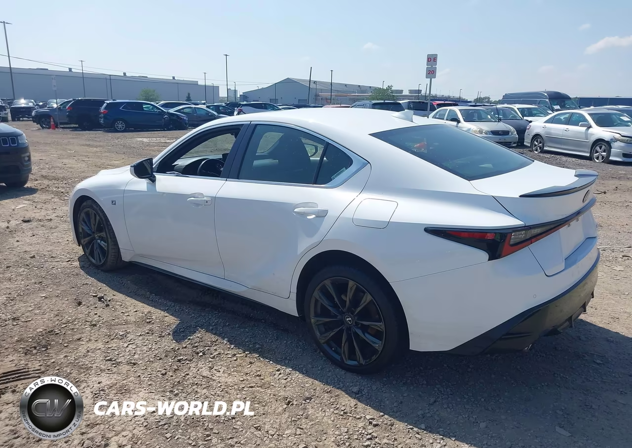 2022 Lexus Is 350 F Sport VIN:JTHGZ1E23N5023642 - 3