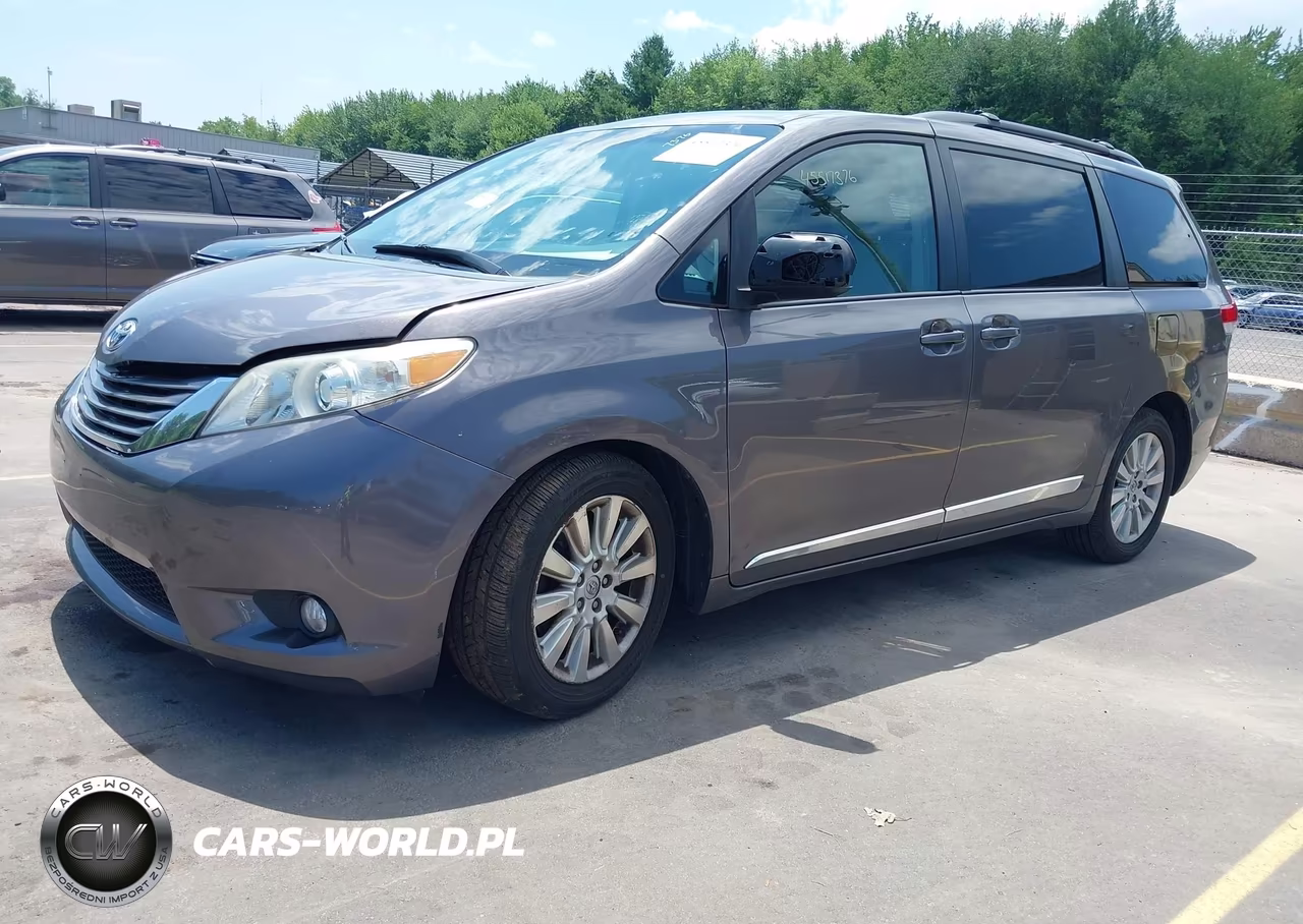 2014 Toyota Sienna Xle 7 Passenger VIN:5TDDK3DC2ES089768 - 2