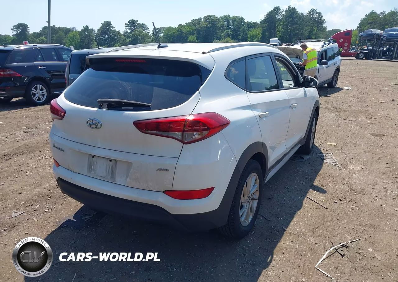 2017 Hyundai Tucson Se VIN:KM8J3CA45HU443890 - 4