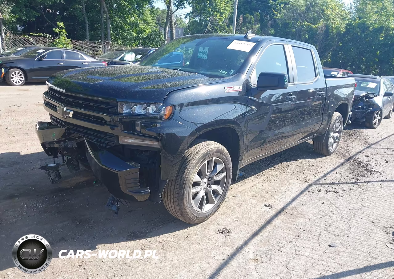 2021 Chevrolet Silverado 1500 4Wd Short Bed Rst VIN:1GCUYEED6MZ442429 - 2