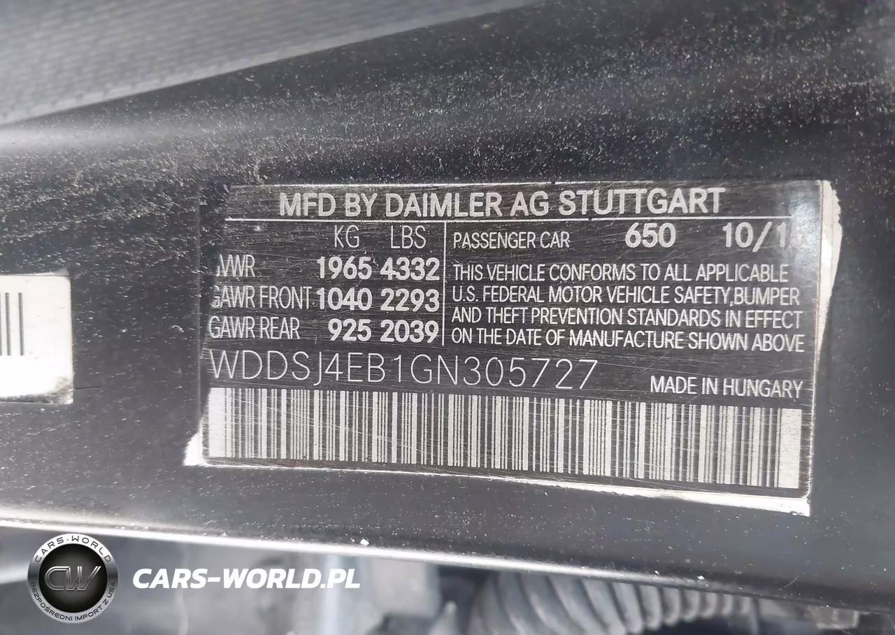 2016 Mercedes-Benz Cla 250 VIN:WDDSJ4EB1GN305727 - 9