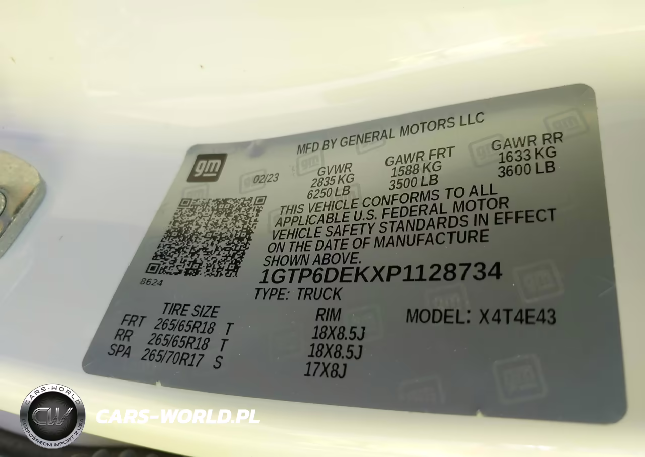 2023 GMC Canyon 4Wd Short Box At4 VIN:1GTP6DEKXP1128734 - 9