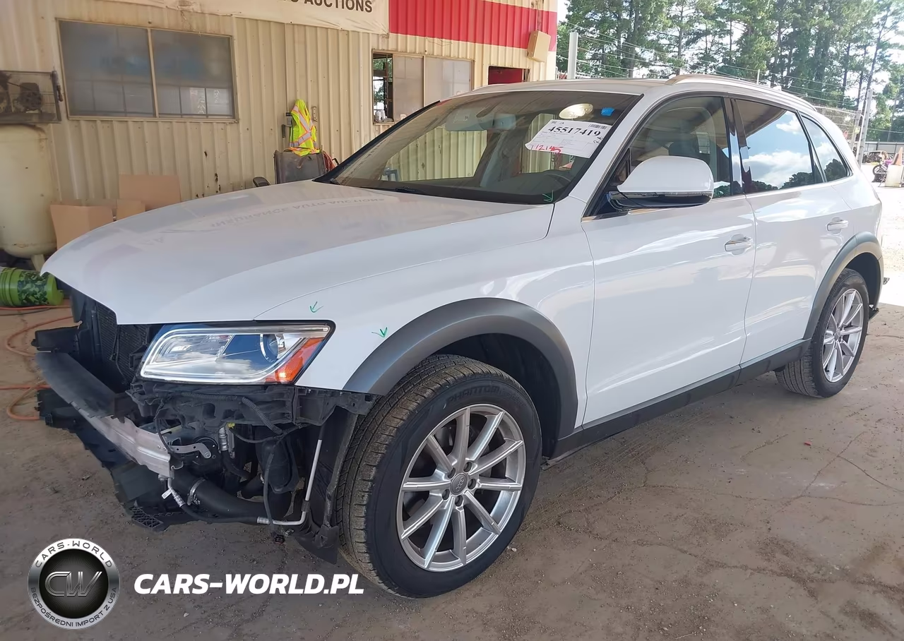 2017 Audi Q5 2.0T Premium VIN:WA1L2AFP8HA025455 - 2
