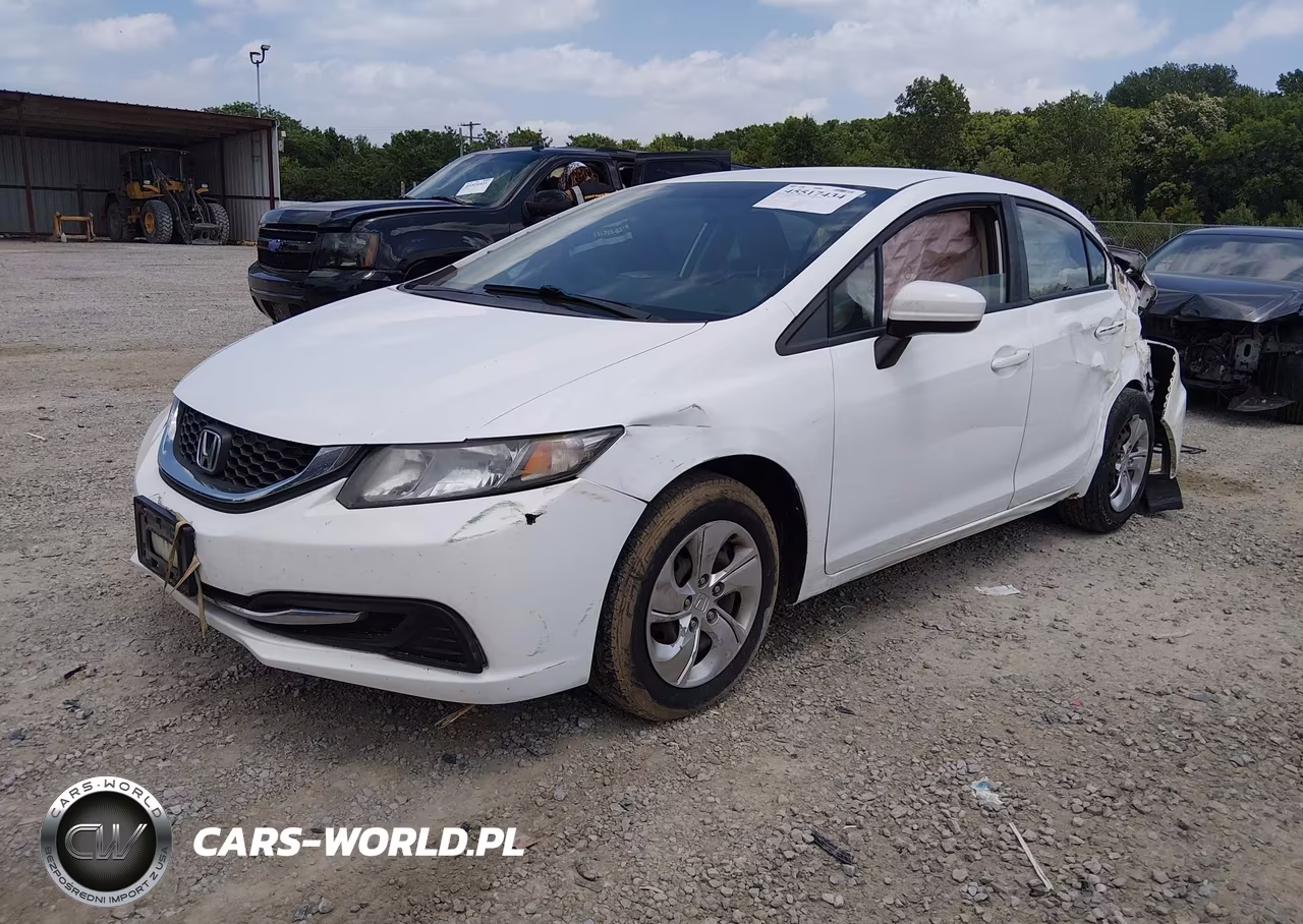 2014 Honda Civic Lx VIN:19XFB2F50EE002770 - 2
