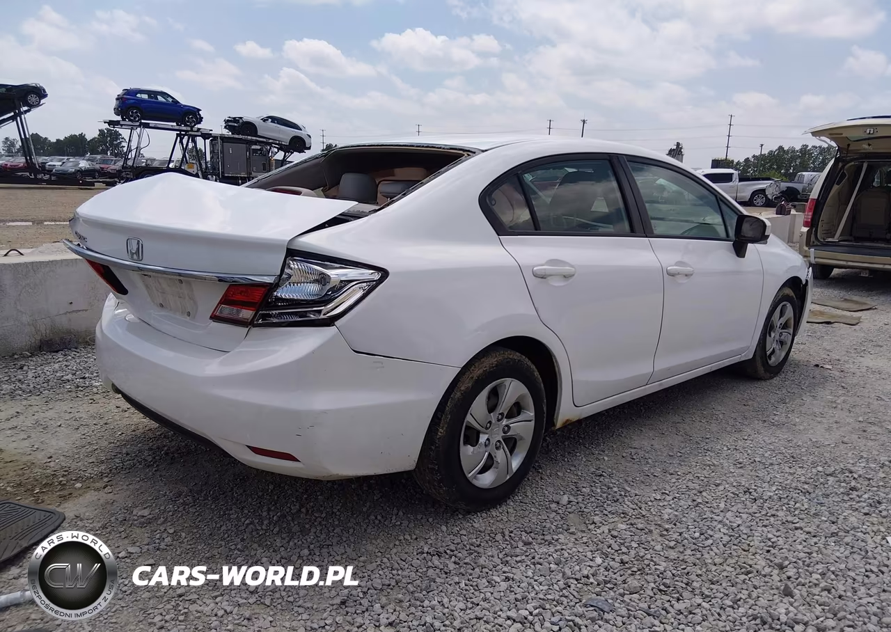 2014 Honda Civic Lx VIN:19XFB2F50EE002770 - 4