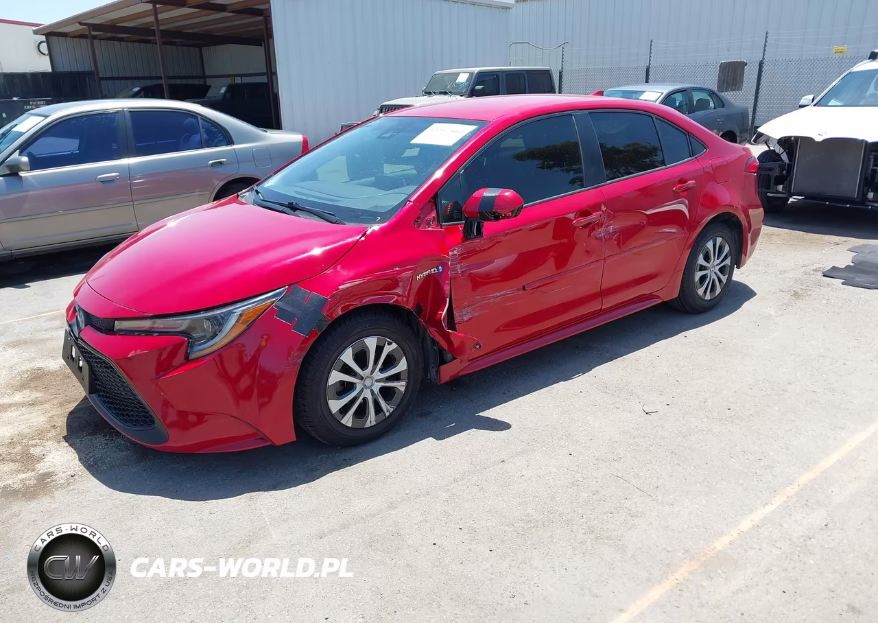 2020 Toyota Corolla Hybrid Le VIN:JTDEBRBE8LJ025854 - 2