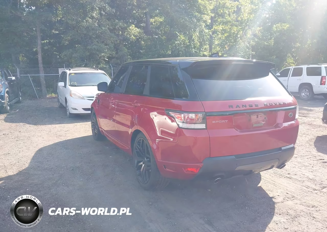 2017 Land Rover Range Rover Sport 3.0L V6 Supercharged Hse Dynamic VIN:SALWV2FV6HA144659 - 3