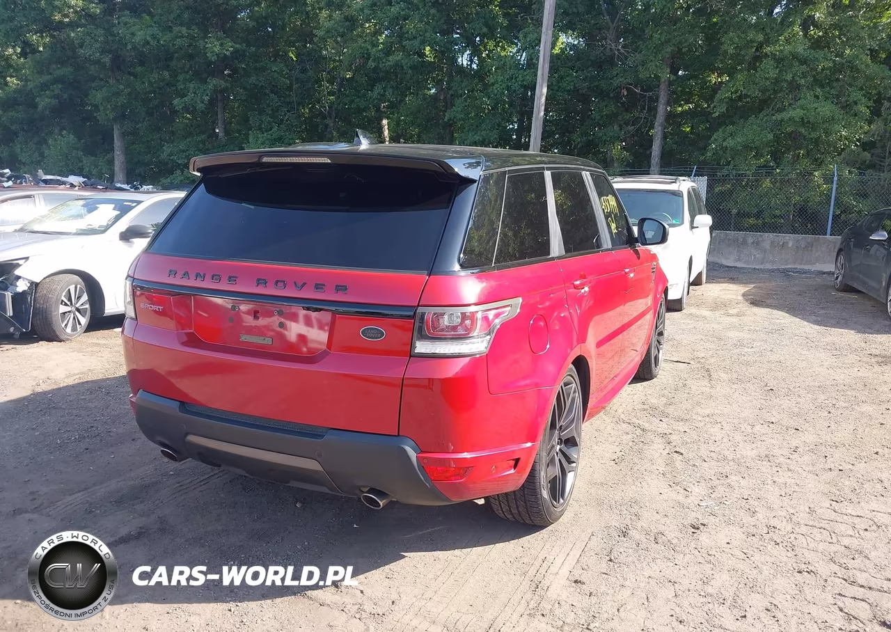 2017 Land Rover Range Rover Sport 3.0L V6 Supercharged Hse Dynamic VIN:SALWV2FV6HA144659 - 4