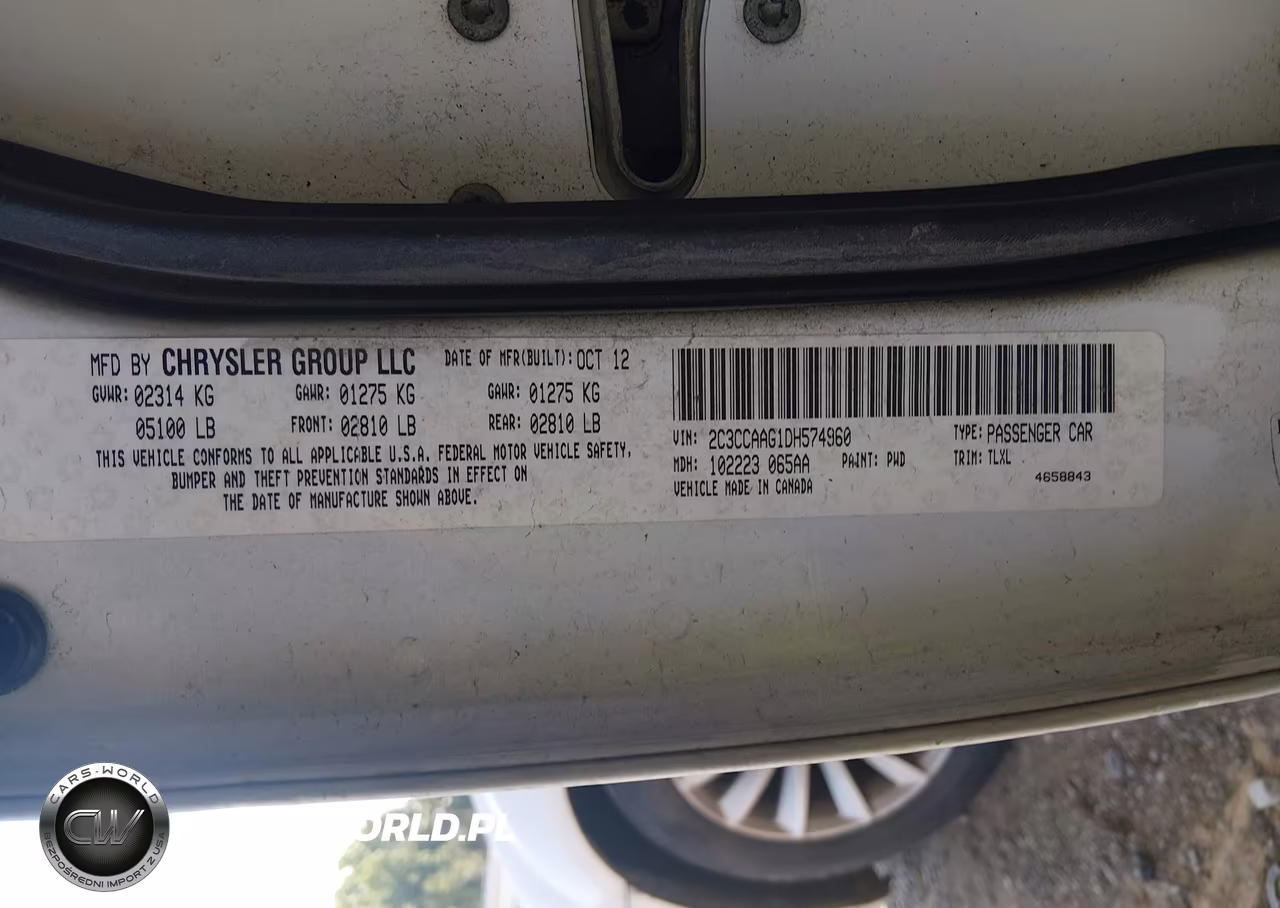 2013 Chrysler 300 Motown VIN:2C3CCAAG1DH574960 - 9