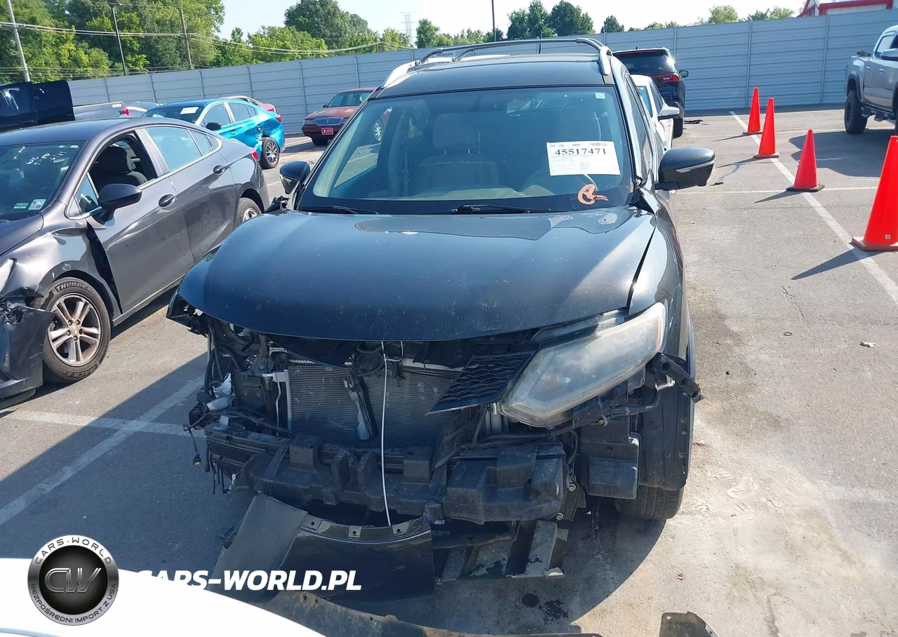 2015 Nissan Rogue Sv VIN:KNMAT2MTXFP525708 - 13
