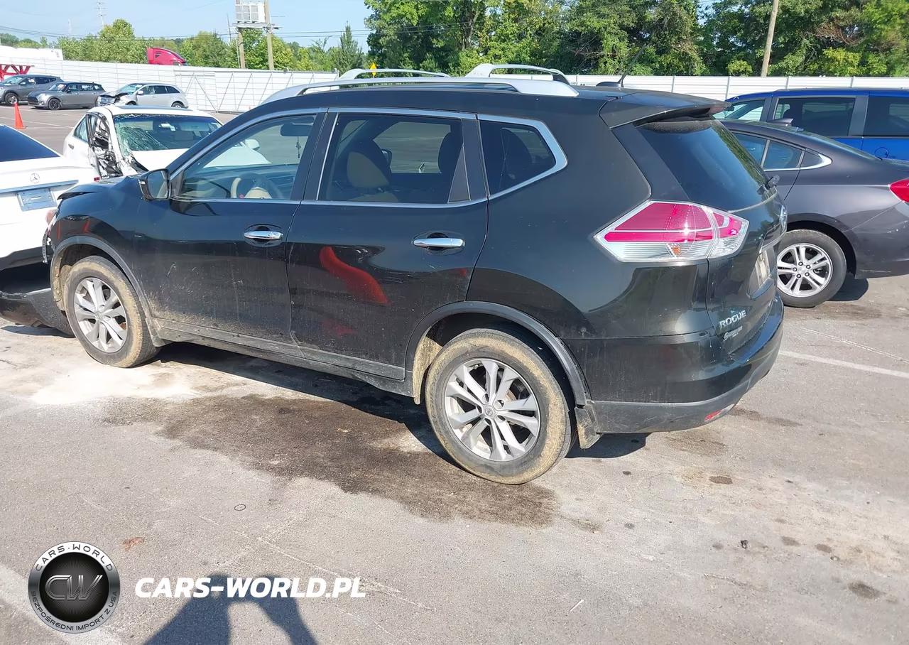 2015 Nissan Rogue Sv VIN:KNMAT2MTXFP525708 - 3
