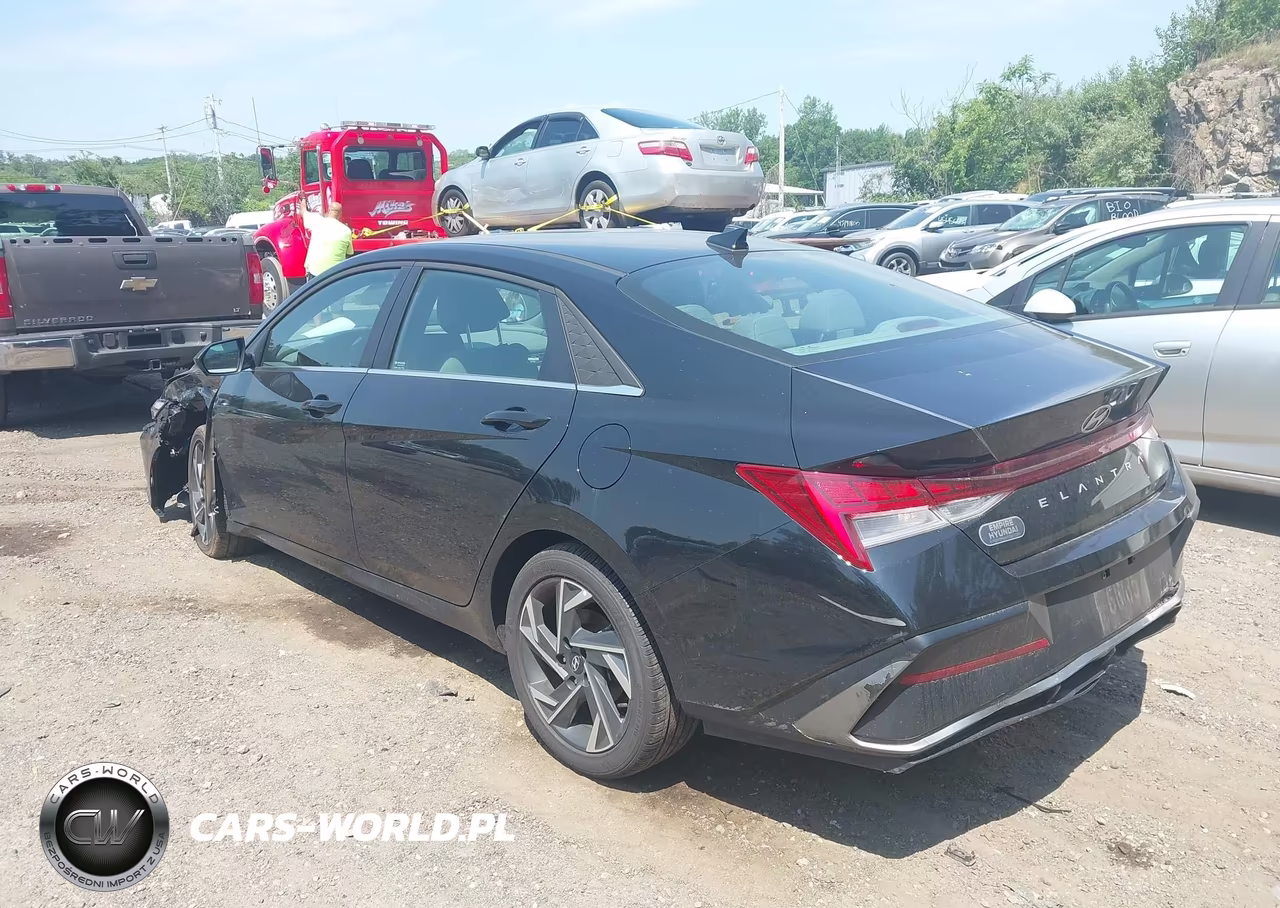2025 Hyundai Elantra Sel Convenience VIN:KMHLS4DG7SU971526 - 3