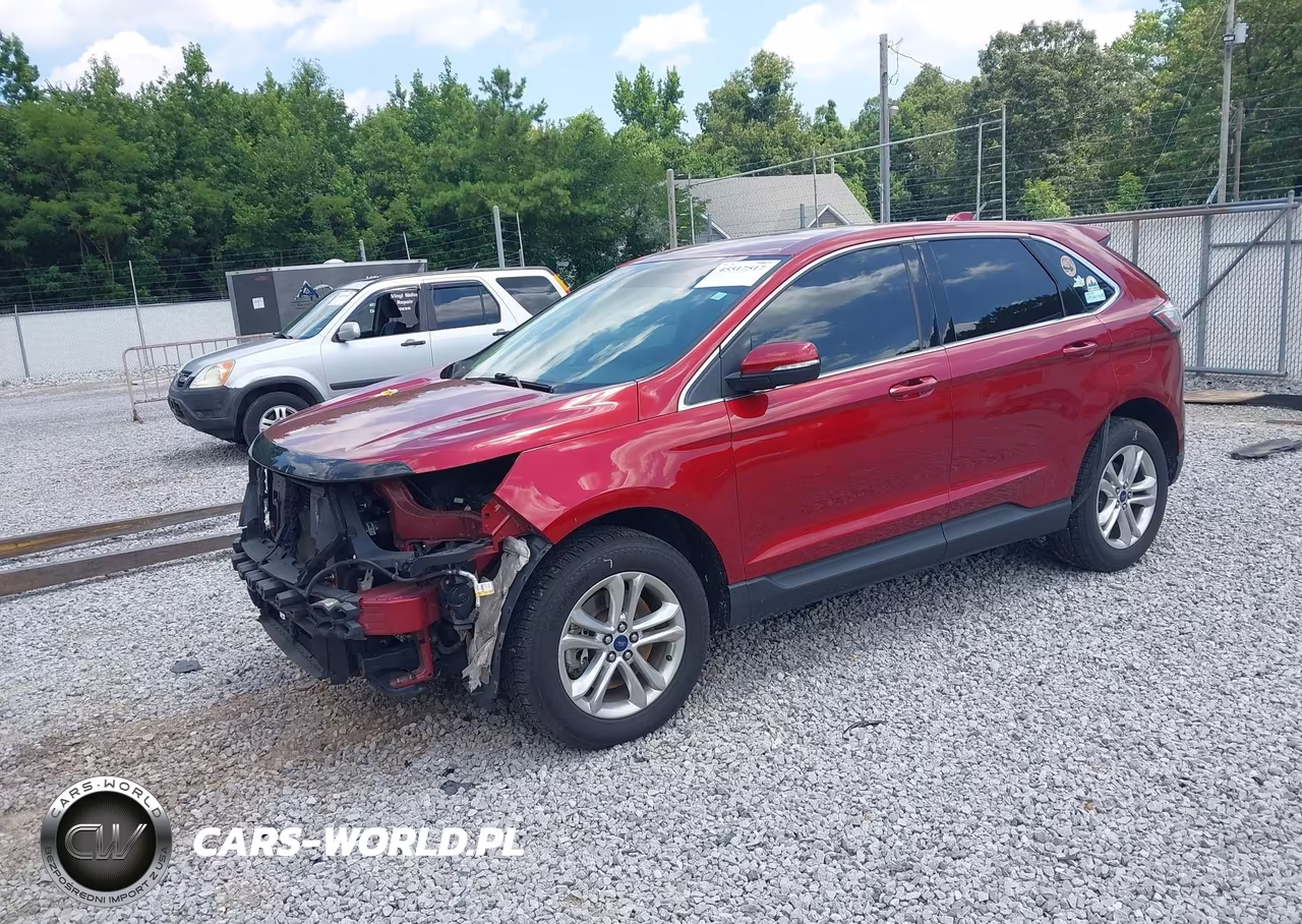 2016 Ford Edge Sel VIN:2FMPK4J87GBB70672 - 2