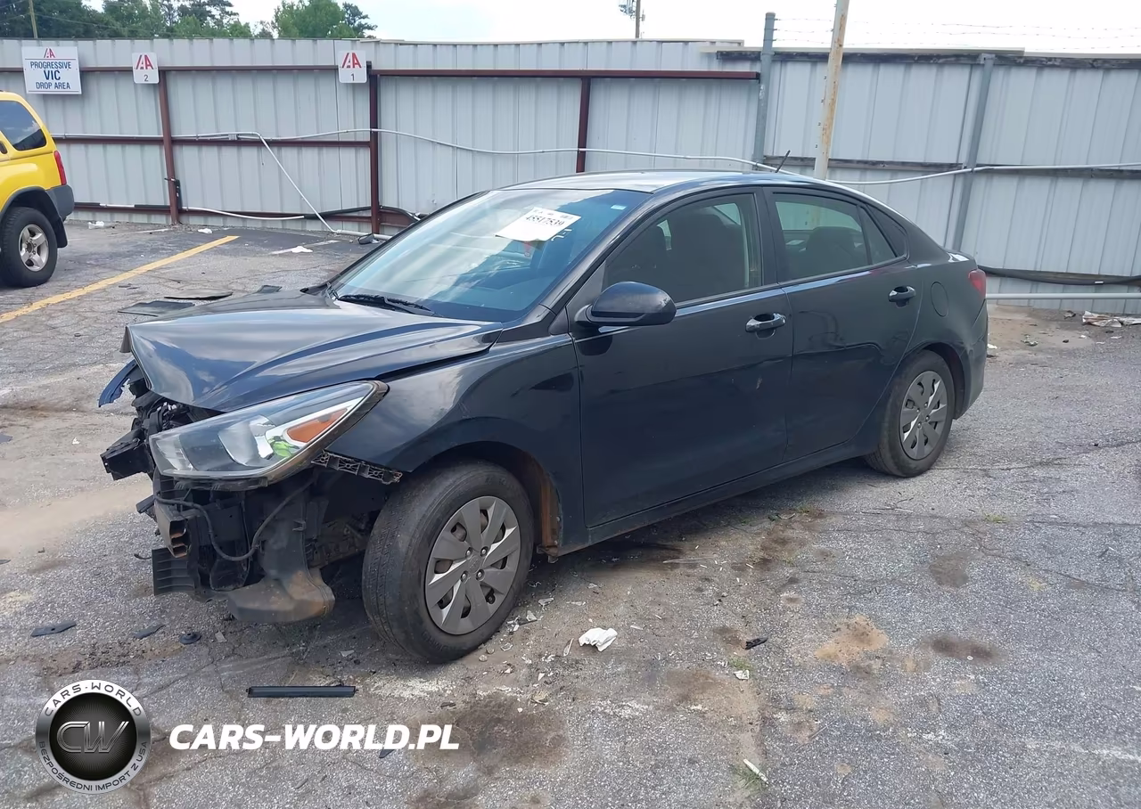 2020 Kia Rio Lx VIN:3KPA24AD9LE349435 - 2