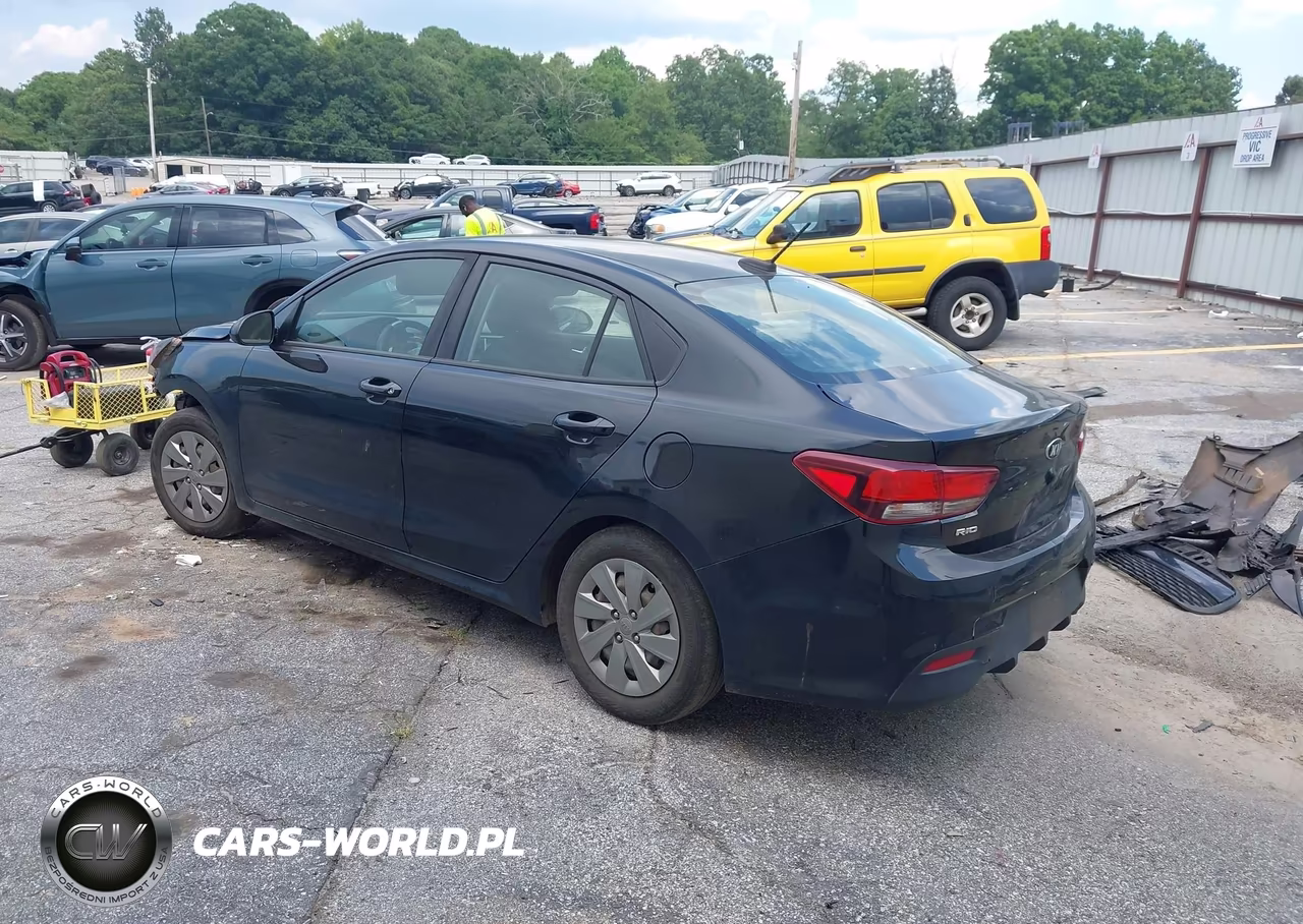 2020 Kia Rio Lx VIN:3KPA24AD9LE349435 - 3