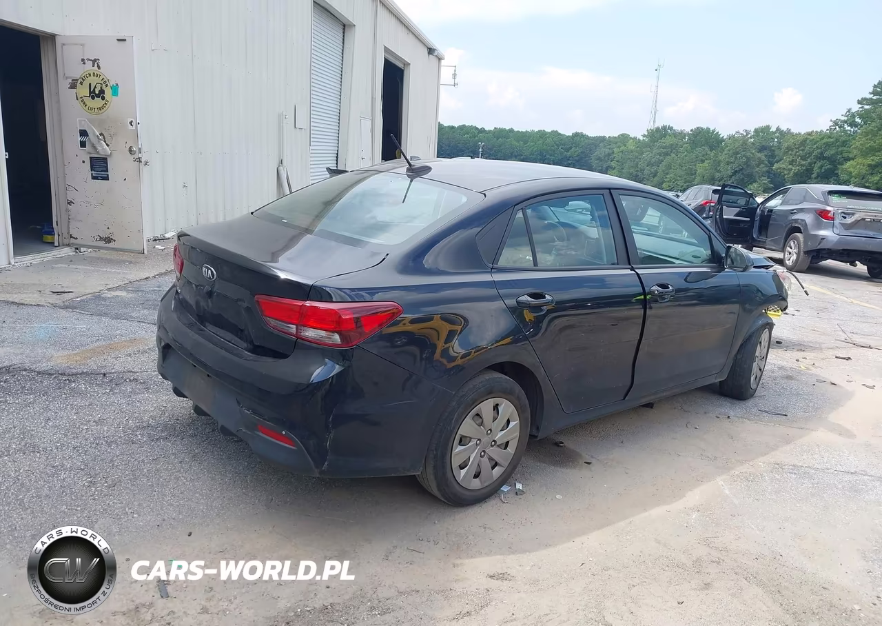 2020 Kia Rio Lx VIN:3KPA24AD9LE349435 - 4
