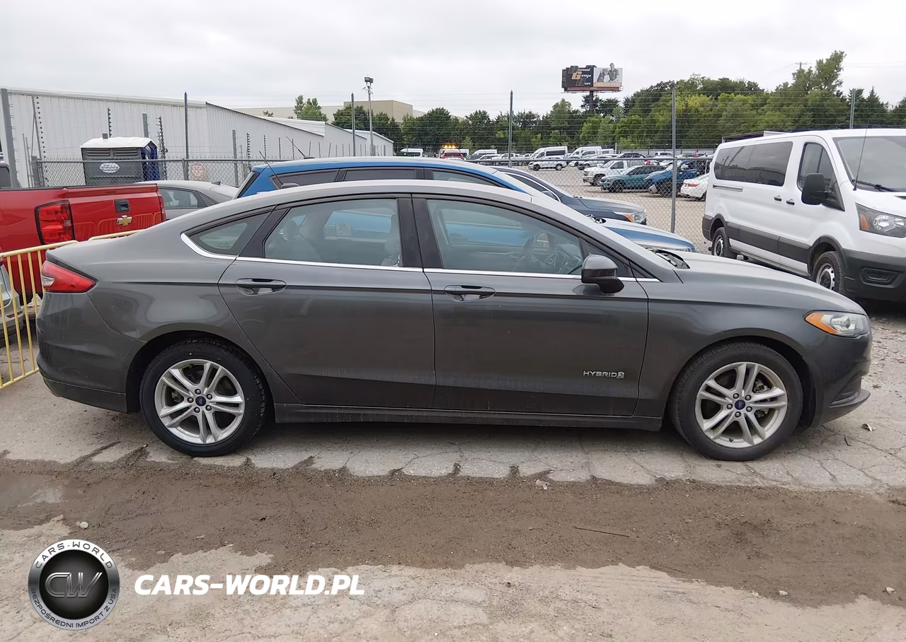 2018 Ford Fusion Hybrid S VIN:3FA6P0UU8JR209464 - 16