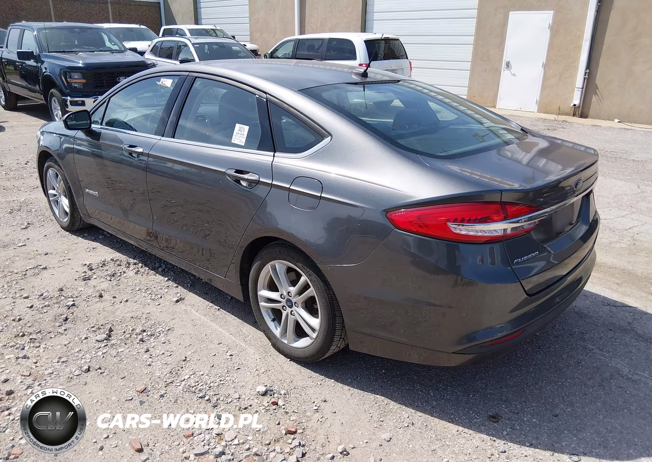 2018 Ford Fusion Hybrid S VIN:3FA6P0UU8JR209464 - 3