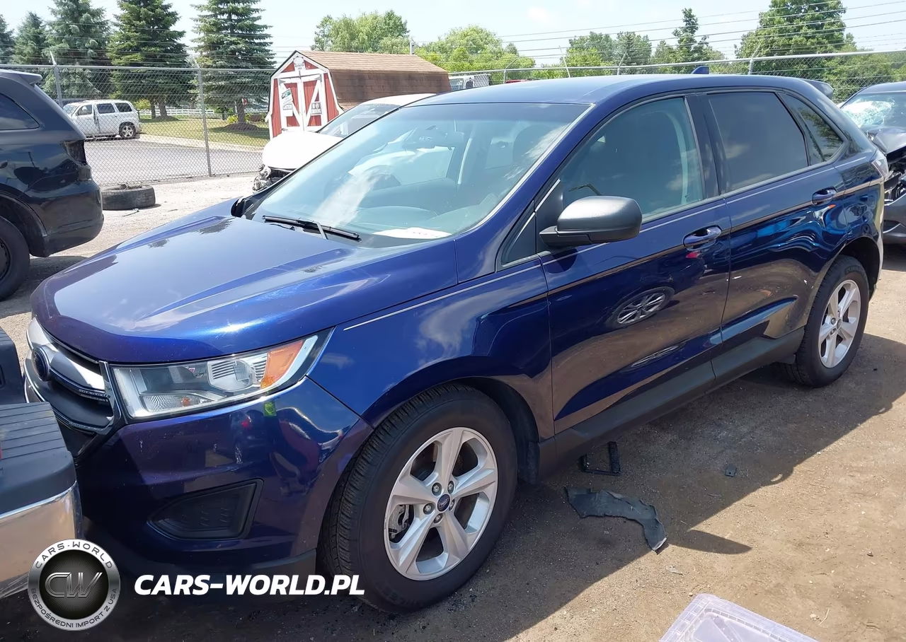2016 Ford Edge Se VIN:2FMPK4G96GBB03657 - 2