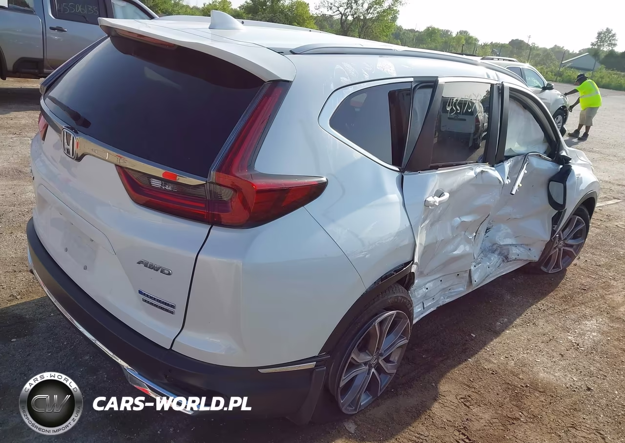 2022 Honda Cr-V Hybrid Touring VIN:5J6RT6H90NL016154 - 4