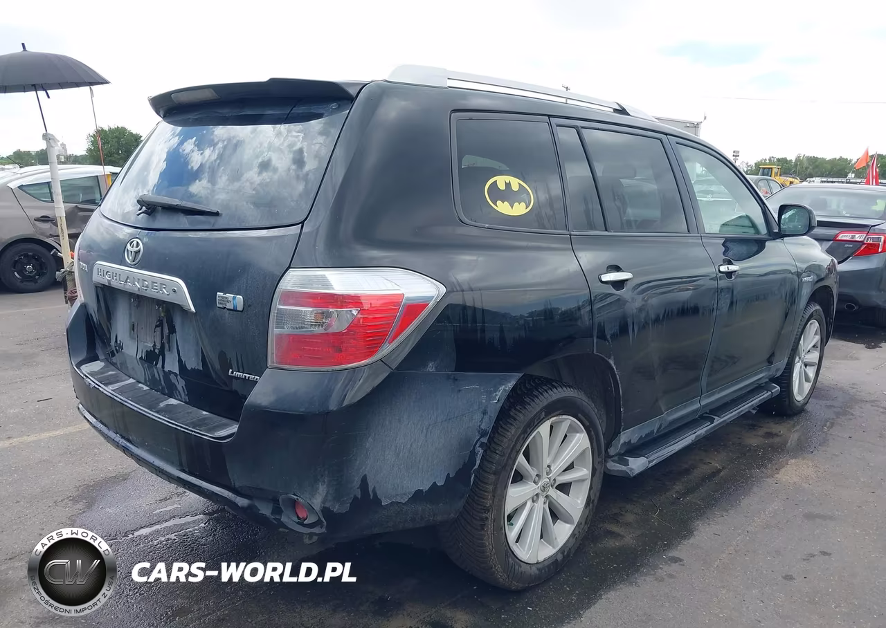 2009 Toyota Highlander Hybrid Limited VIN:JTEEW44A492030422 - 4