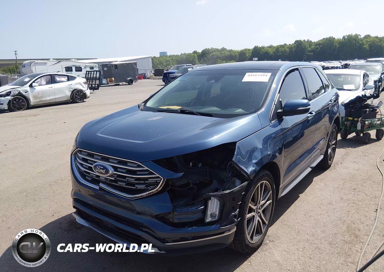 2019 Ford Edge Titanium VIN:2FMPK4K92KBB45775 - 2