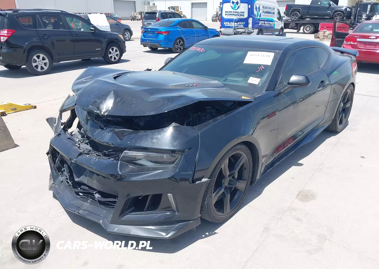 2018 Chevrolet Camaro Zl1 VIN:1G1FK1R69J0137806 - 2