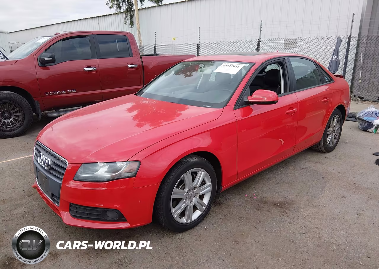 2010 Audi A4 2.0T Premium VIN:WAUAFAFL8AN049037 - 2