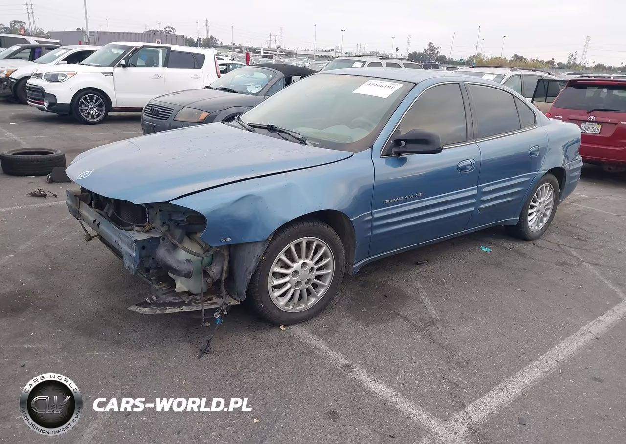 1999 Pontiac Grand Am Se2 VIN:1G2NE52E9XM875453 - 2
