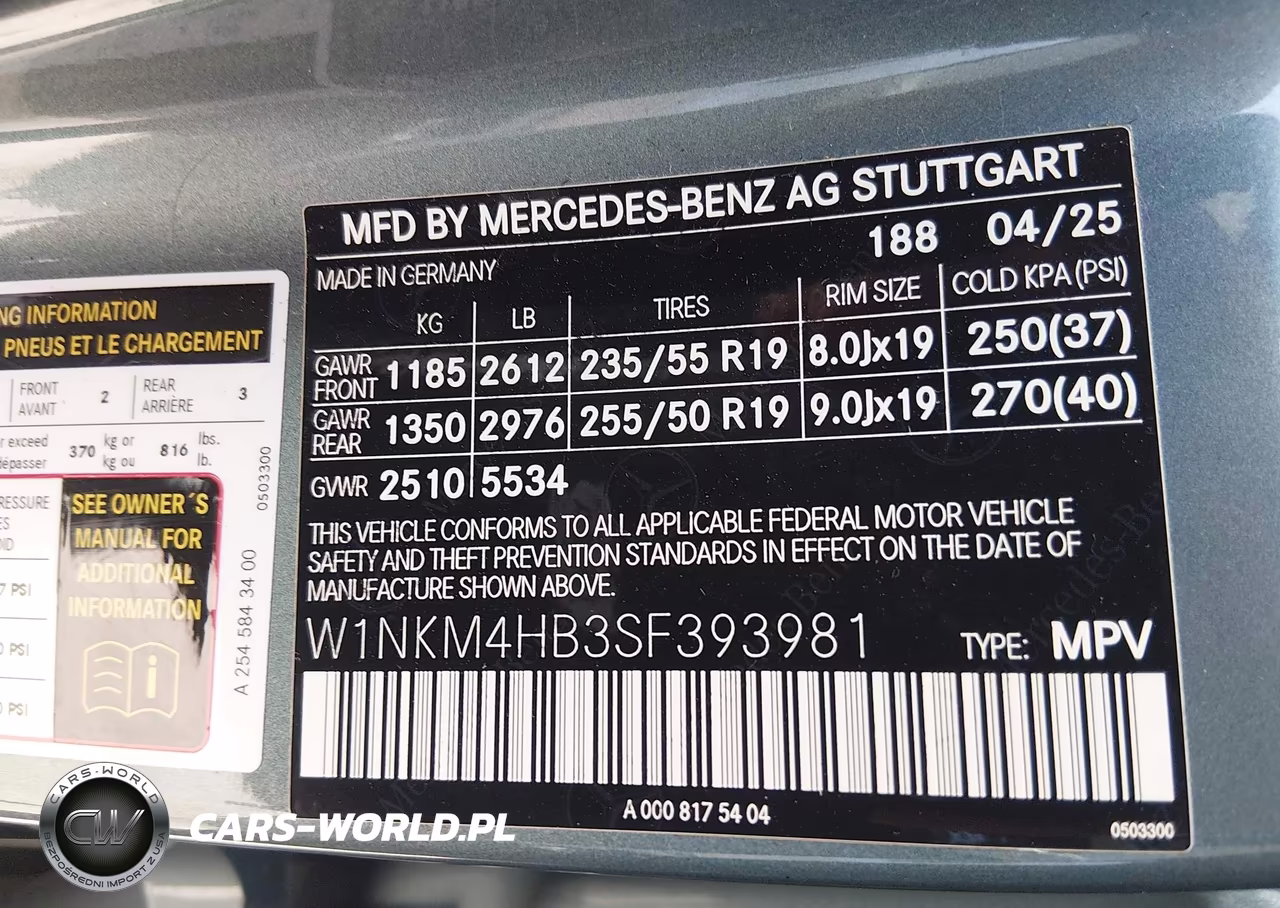 2025 Mercedes-Benz Glc 300 4Matic Suv VIN:W1NKM4HB3SF393981 - 9