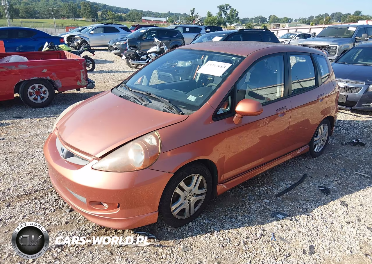 2008 Honda Fit Sport VIN:JHMGD38698S035275 - 2