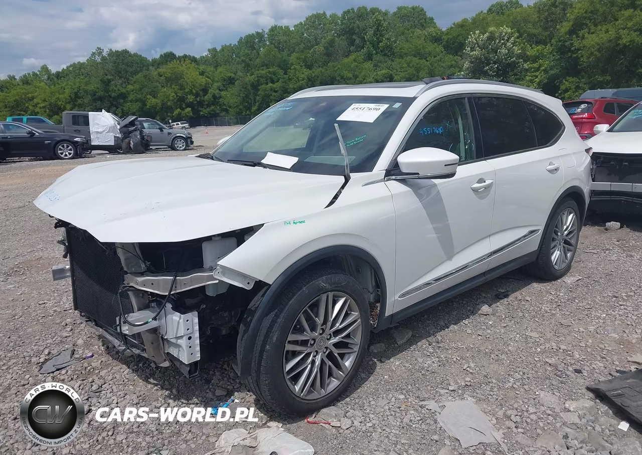 2022 Acura Mdx Advance Package VIN:5J8YE1H87NL031810 - 2