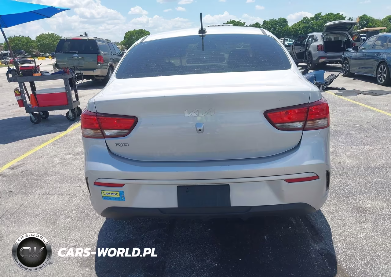 2022 Kia Rio Lx VIN:3KPA24AD1NE465909 - 16