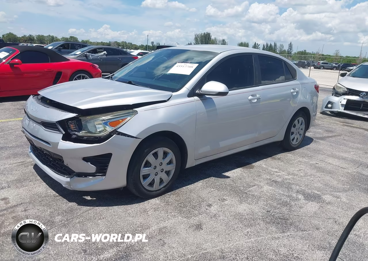 2022 Kia Rio Lx VIN:3KPA24AD1NE465909 - 2