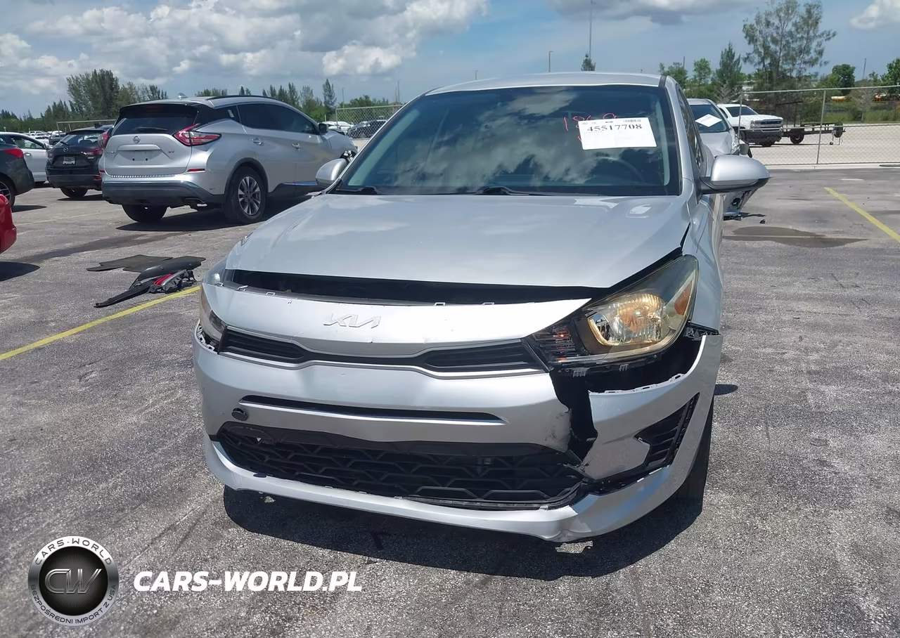 2022 Kia Rio Lx VIN:3KPA24AD1NE465909 - 6
