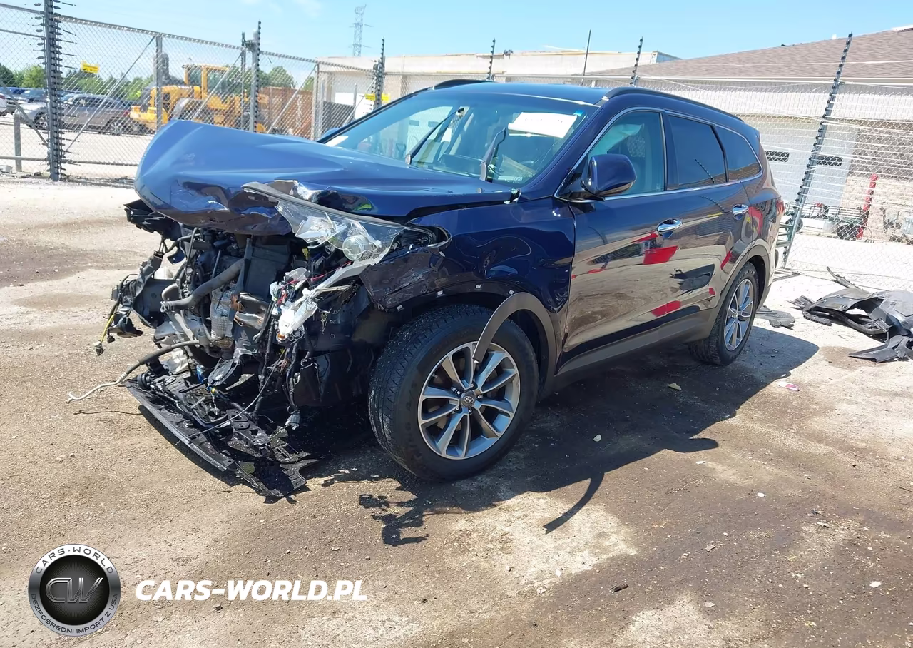 2017 Hyundai Santa Fe Se VIN:KM8SM4HFXHU225006 - 2