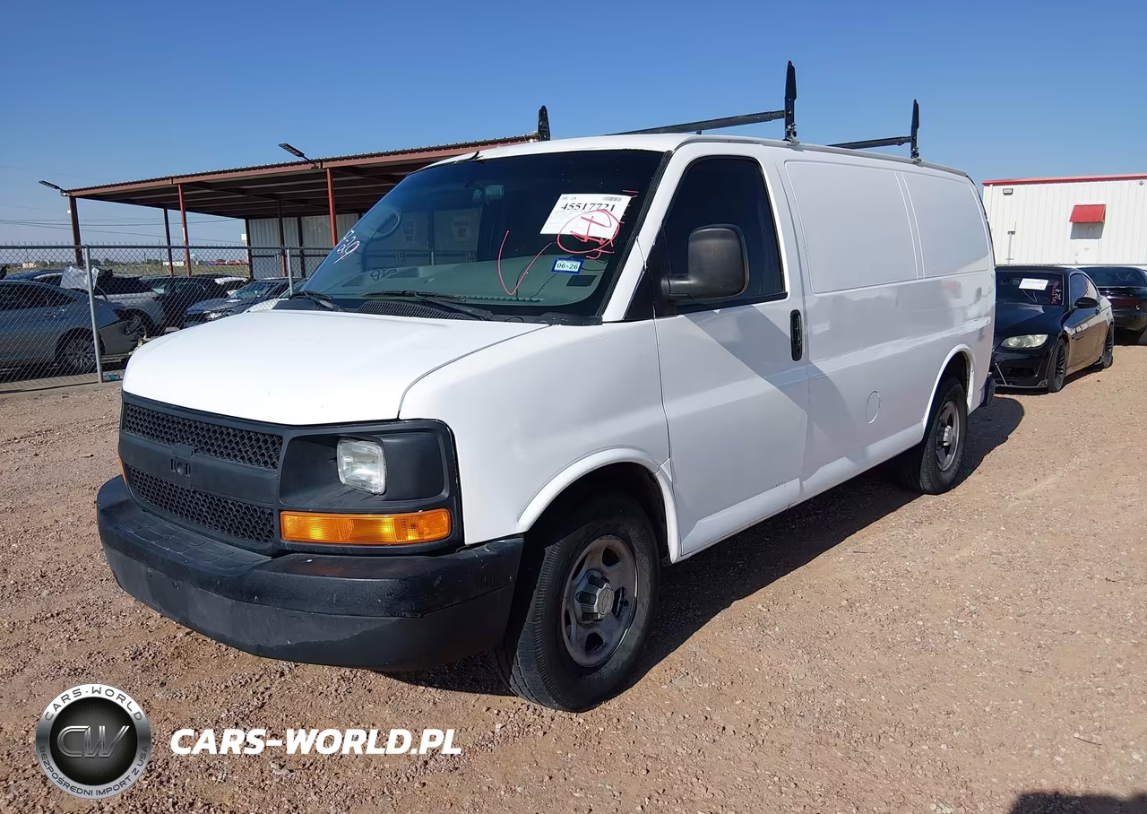 2008 Chevrolet Express Work Van VIN:1GCFG154681188259 - 2