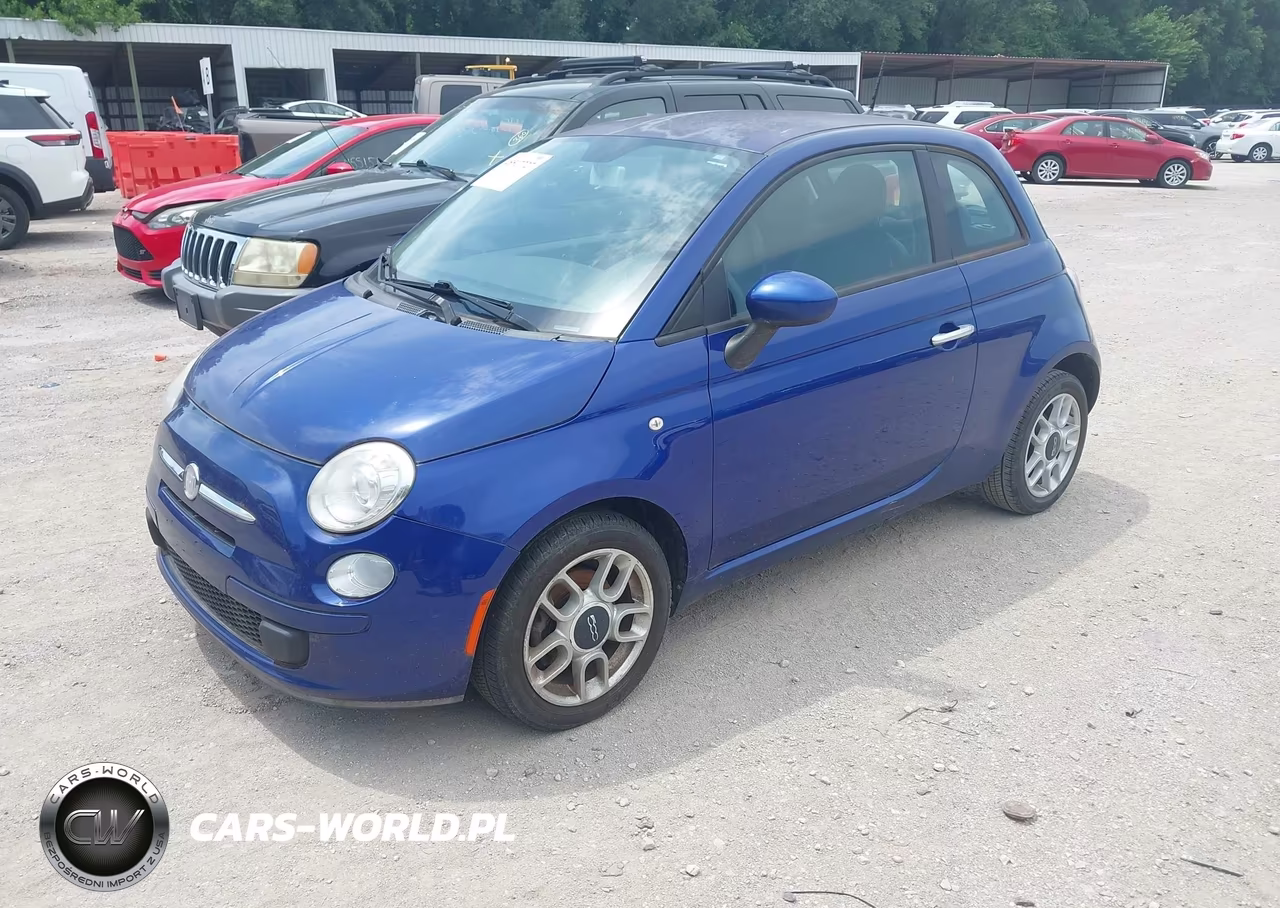 2013 Fiat 500 Pop VIN:3C3CFFAR1DT570551 - 2