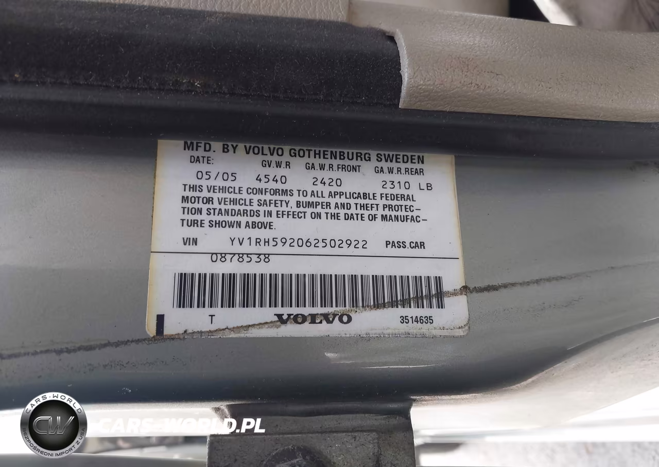 2006 Volvo S60 2.5T VIN:YV1RH592062502922 - 9