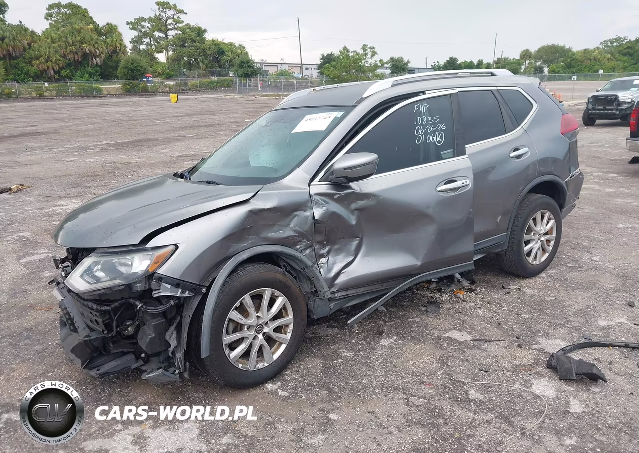 2019 Nissan Rogue Sv VIN:KNMAT2MT3KP516522 - 2