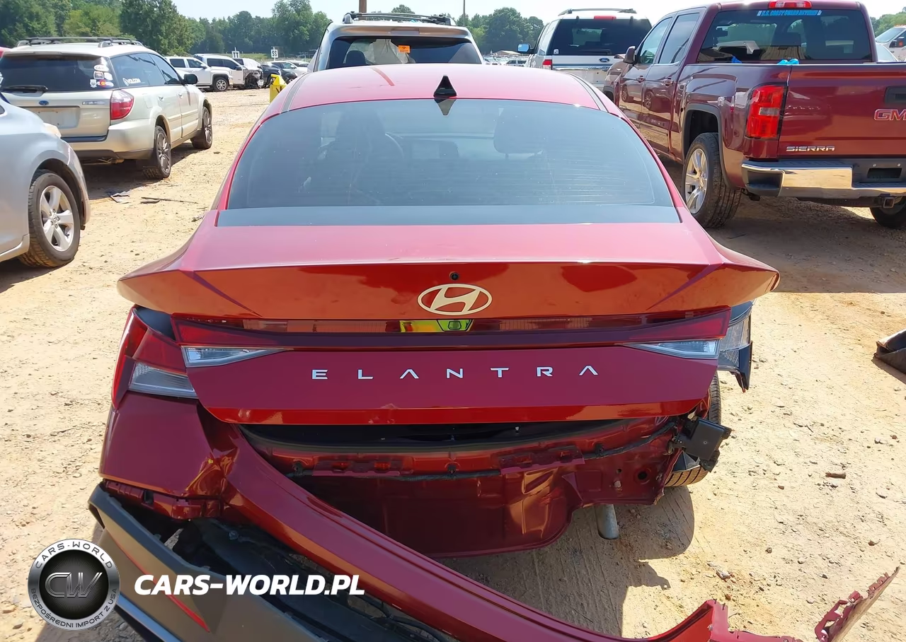 2024 Hyundai Elantra Sel VIN:KMHLM4DG1RU804115 - 16