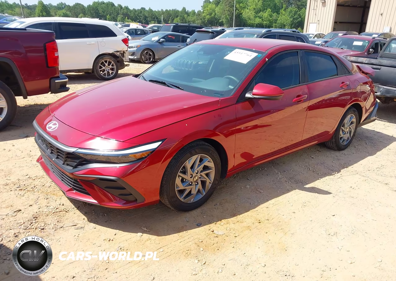 2024 Hyundai Elantra Sel VIN:KMHLM4DG1RU804115 - 2