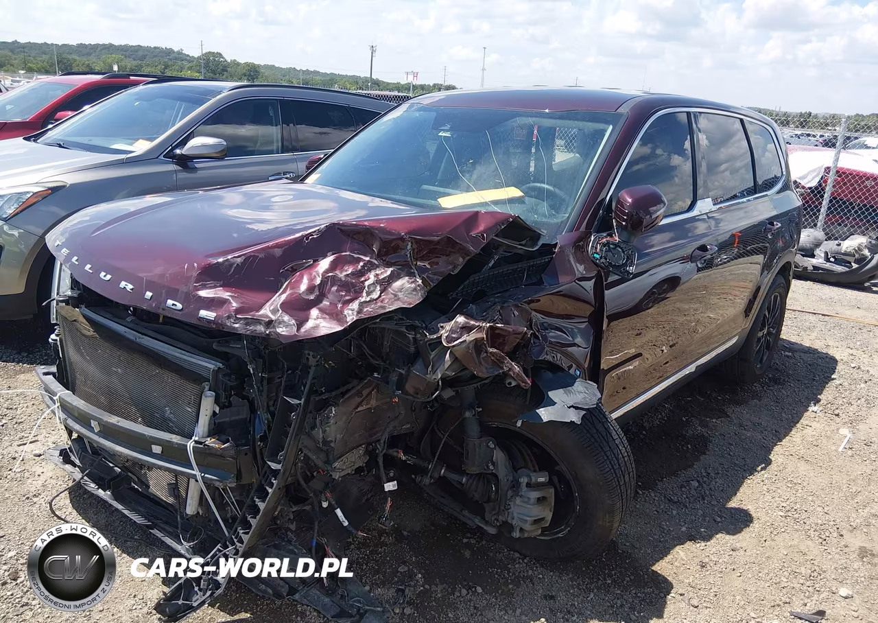 2022 Kia Telluride Lx VIN:5XYP2DHC3NG203805 - 2