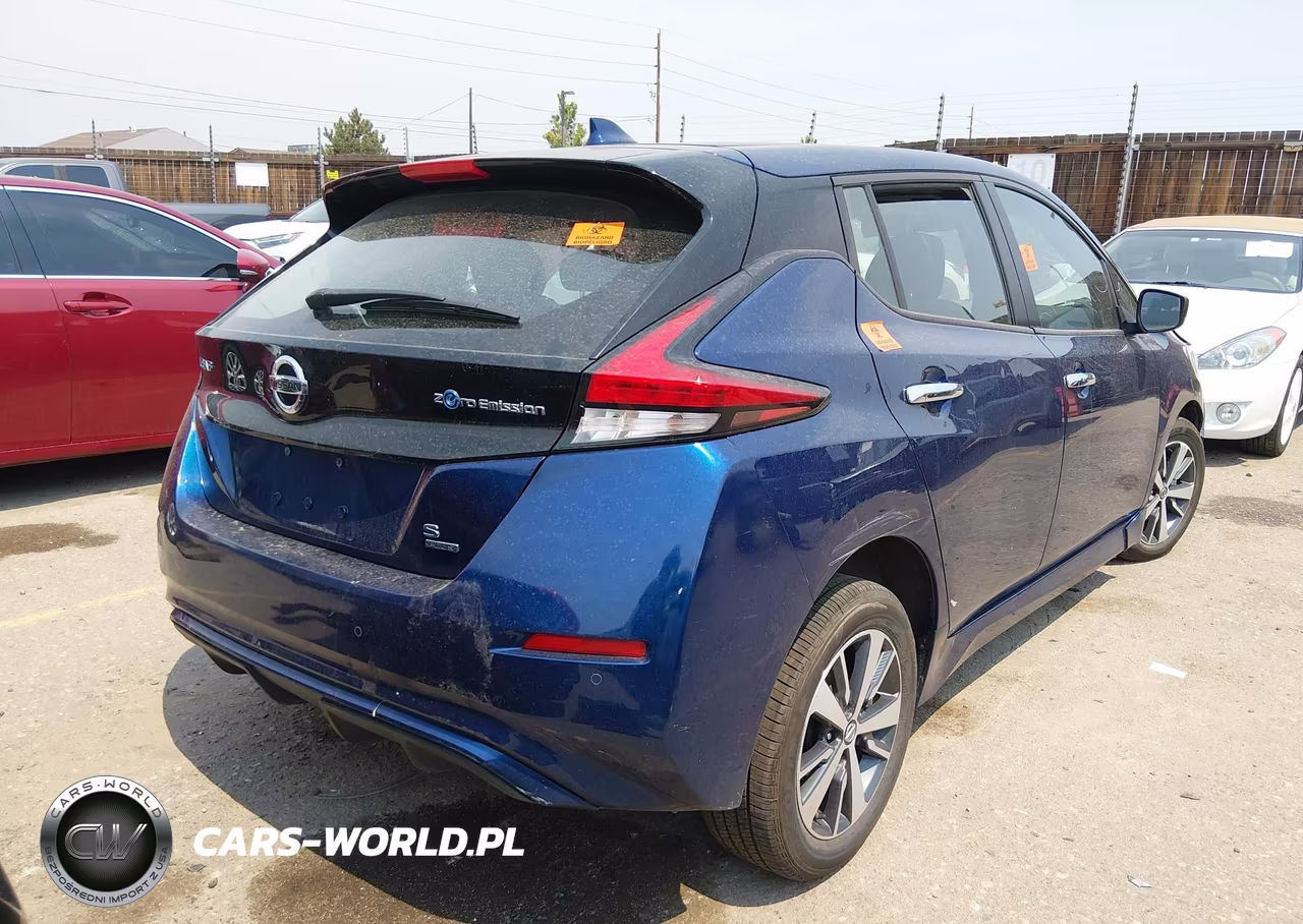 2022 Nissan Leaf S Plus 62 Kwh VIN:1N4BZ1BVXNC560066 - 4