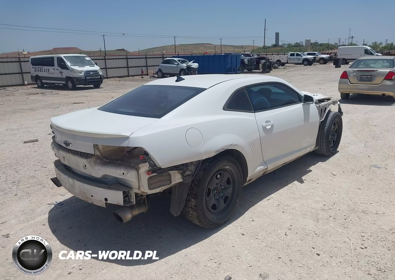 2013 Chevrolet Camaro 2Ls VIN:2G1FA1E34D9229608 - 4