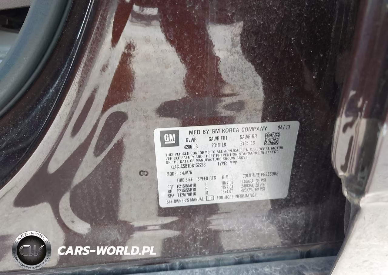 2013 Buick Encore Leather VIN:KL4CJCSB1DB152268 - 9