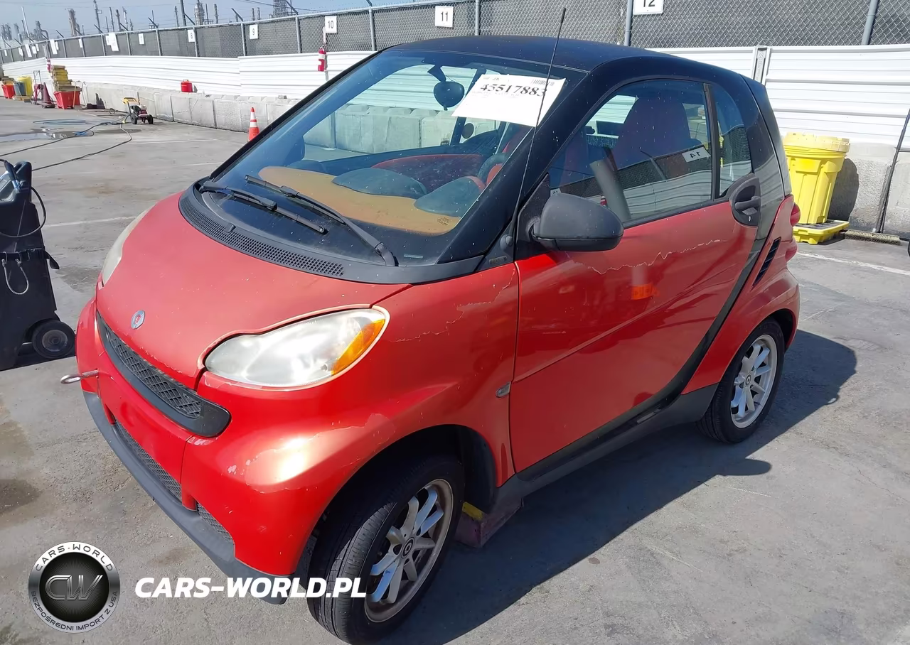 2008 Smart Fortwo Passion-Pure VIN:WMEEJ31X88K190731 - 2