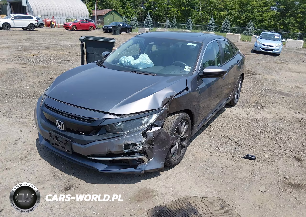 2021 Honda Civic Ex-L VIN:2HGFC1F77MH705991 - 2