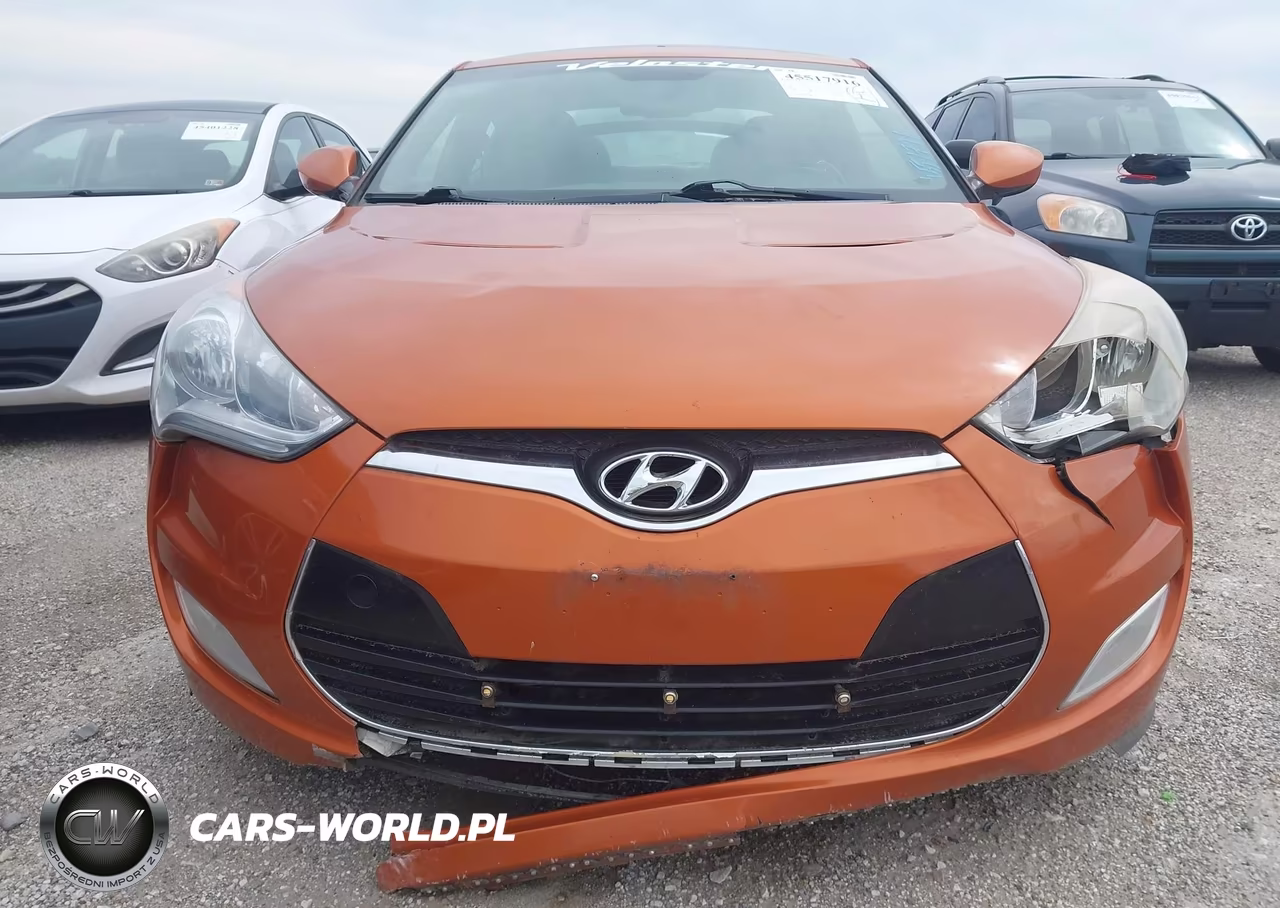 2013 Hyundai Veloster Base W-Black VIN:KMHTC6AD7DU105752 - 6